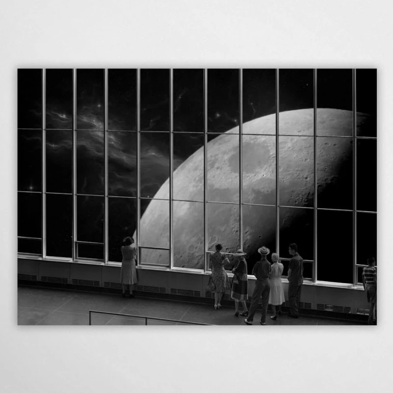 Flug zum Mond - Poster