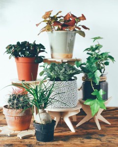 Set von 3 Ständern - "SML"