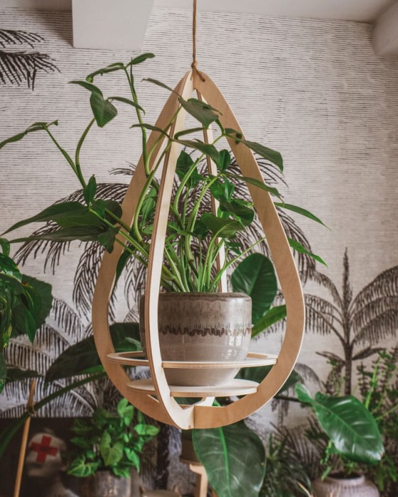 wieszak na kwiaty Awokado