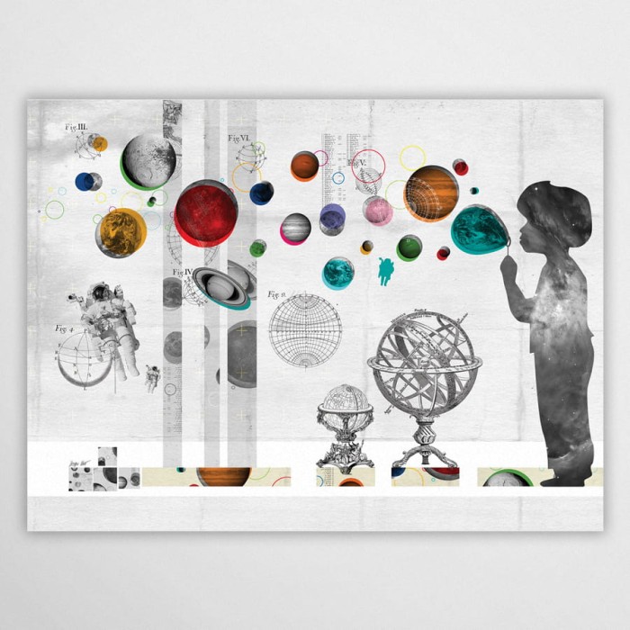 lekcja Astronomii - plakat