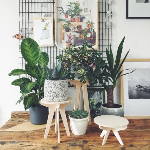 Set von 3 Ständern - "SML"