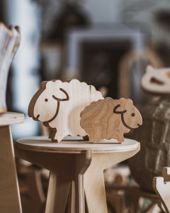 baranek Bernard - duży i mały