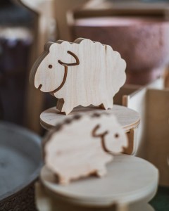 baranek Bernard - duży i mały