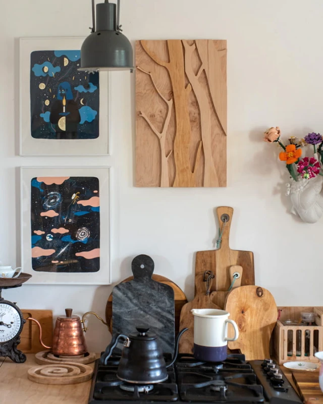 obraz przestrzeny Drzewa