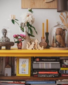 lisia rodzinka - komplet drewnianych figurek