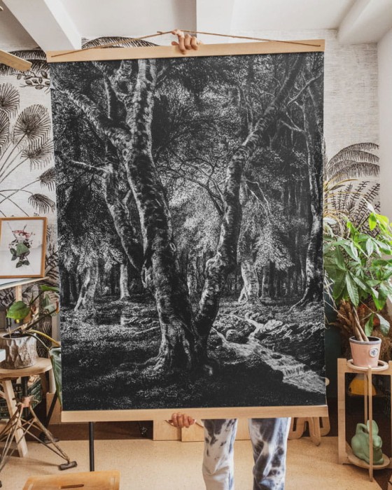 las I - duża plansza na ścianę