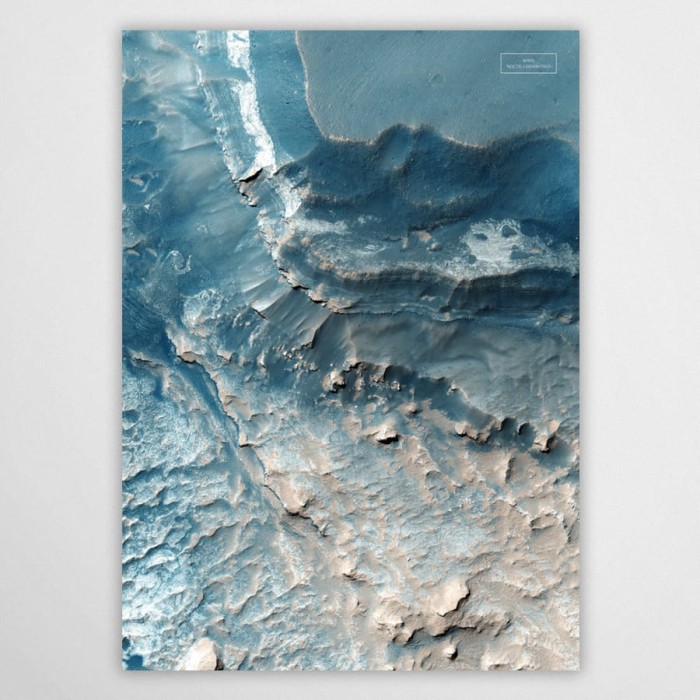Mars - Noctis Labyrinthus - plakat