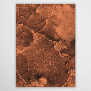 Mars - Nili Fossae - plakat