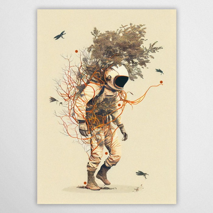 roślinauta - plakat
