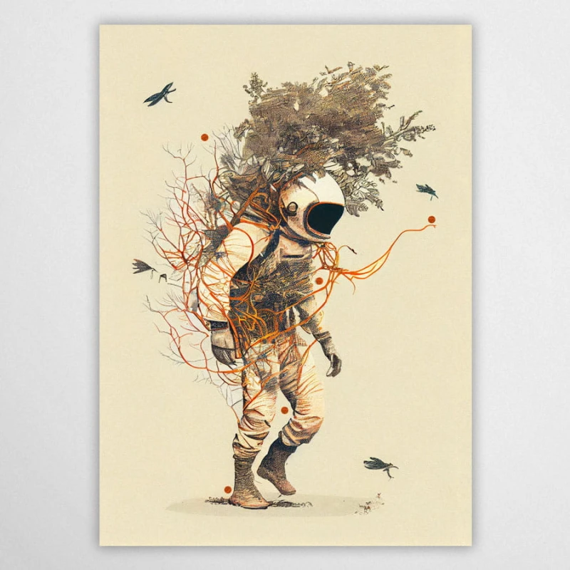 roślinauta - plakat