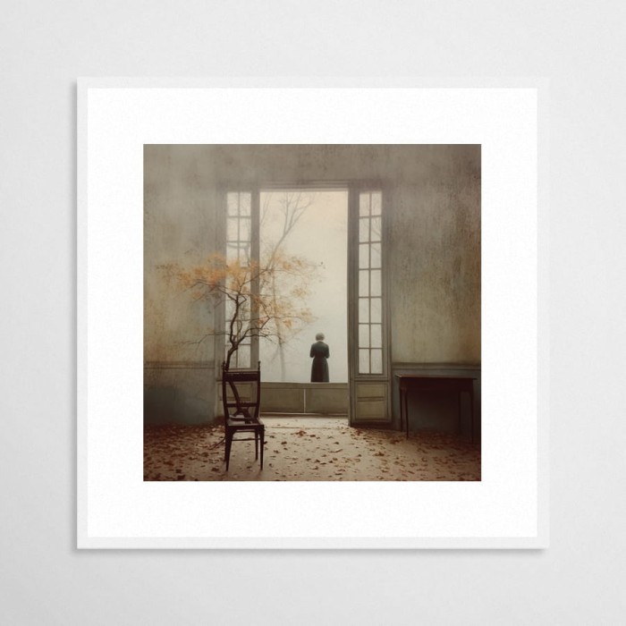 Inni - plakat w białej ramie