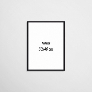 rama plakatowa 30x40 cm
