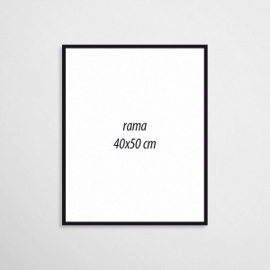 rama plakatowa 40x50 cm