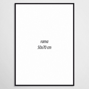 rama plakatowa 50x70 cm