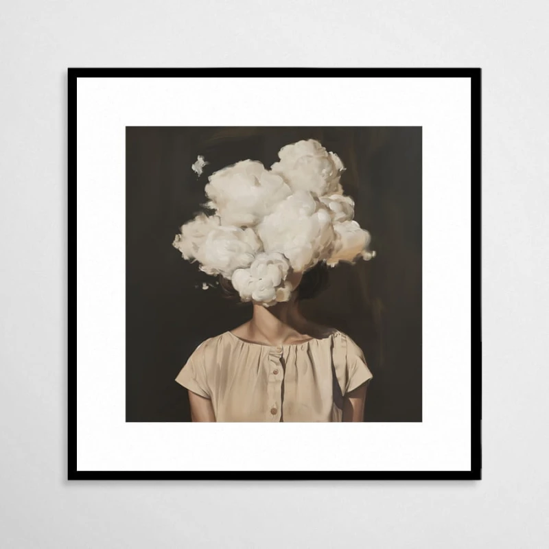 Atlas Chmur - plakat w ramie