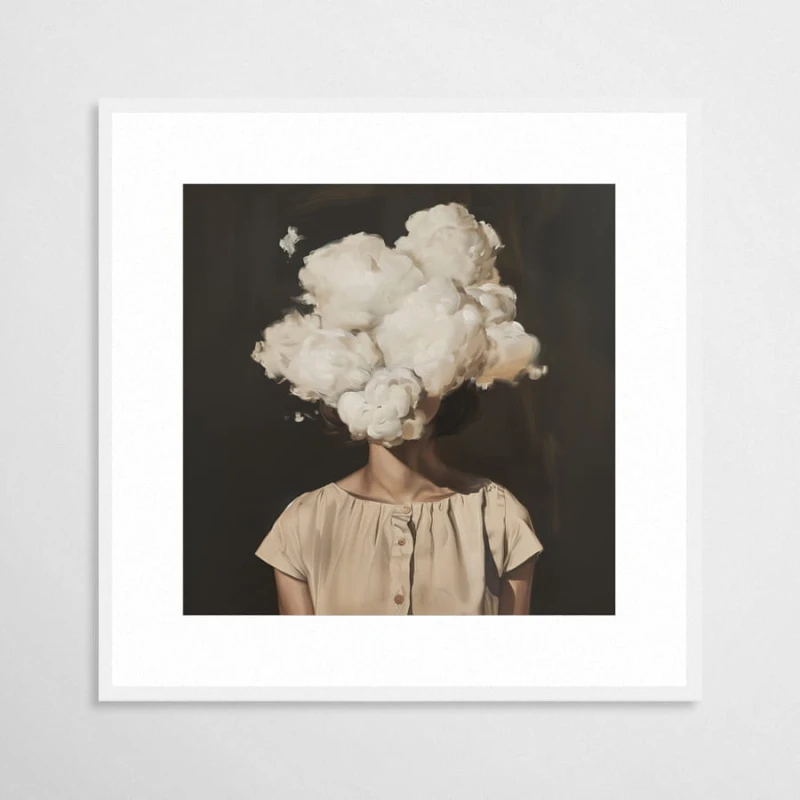 Atlas Chmur - plakat w ramie