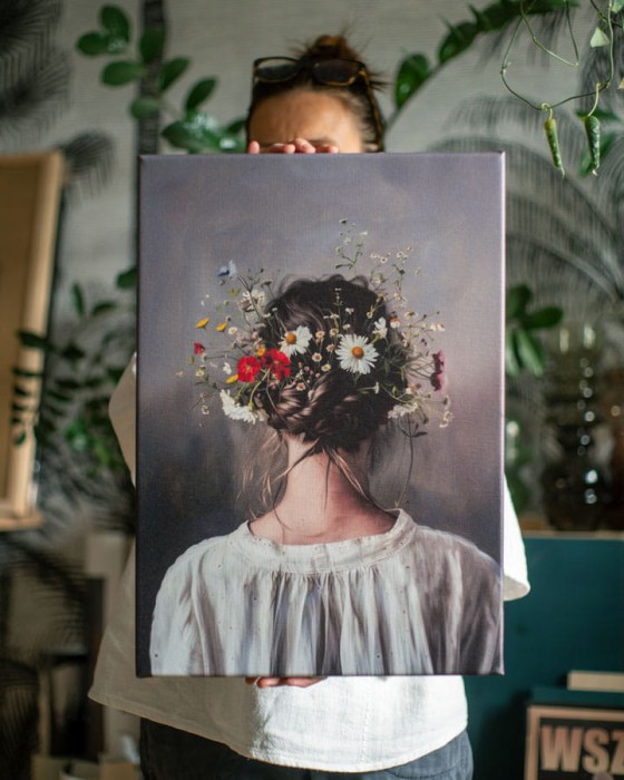 wianek - obraz drukowany na płótnie