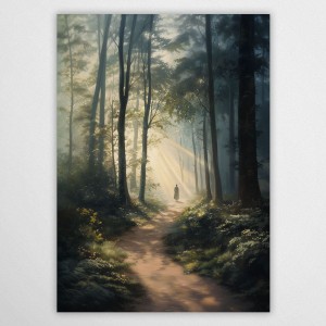 baśniowy las - plakat