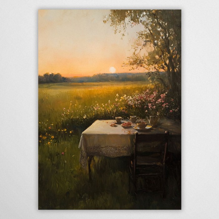 przytulne miejsce - plakat