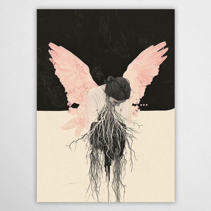 delikatny blask - plakat