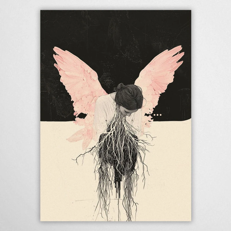 delikatny blask - plakat