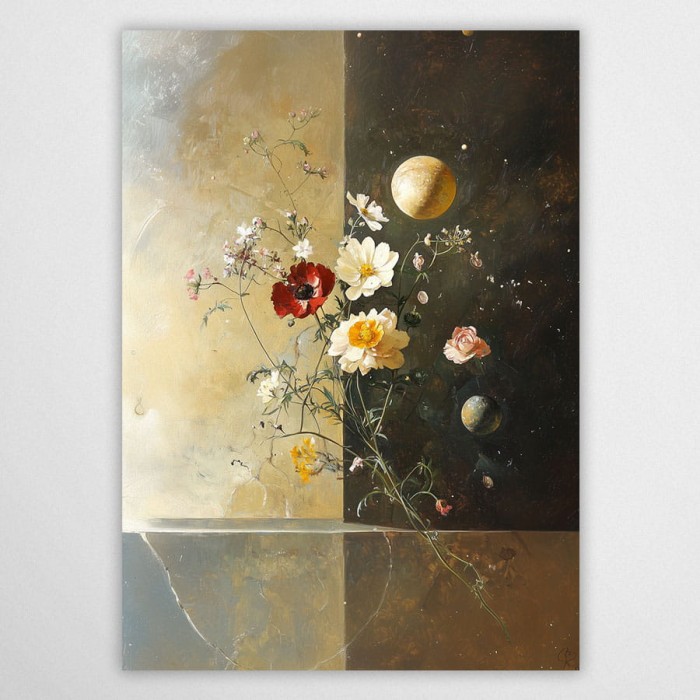 wiosna w galaktyce - plakat