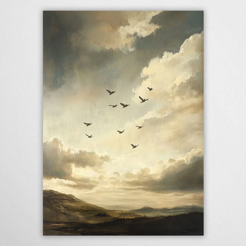 wolne ptaki - plakat