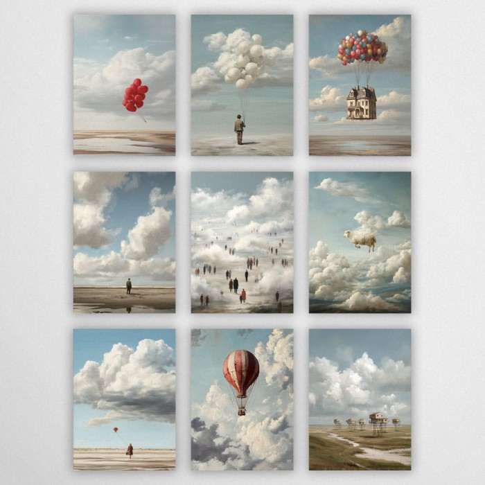 Atlas Chmur II - kartki kolekcjonerskie