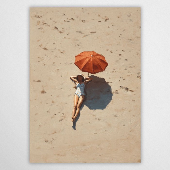 plaża V - plakat