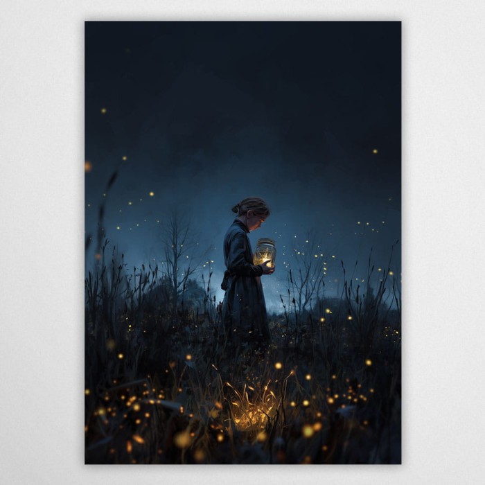 świetliki I - plakat