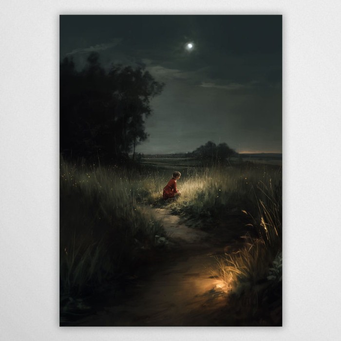 świetliki III - plakat