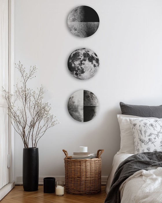 Księżyc - dekoracja ścienna