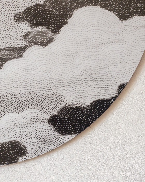 chmury II - duża dekoracja ścienna