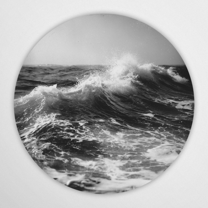 morskie fale - duża dekoracja ścienna