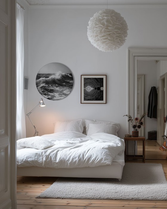 morskie fale - duża dekoracja ścienna