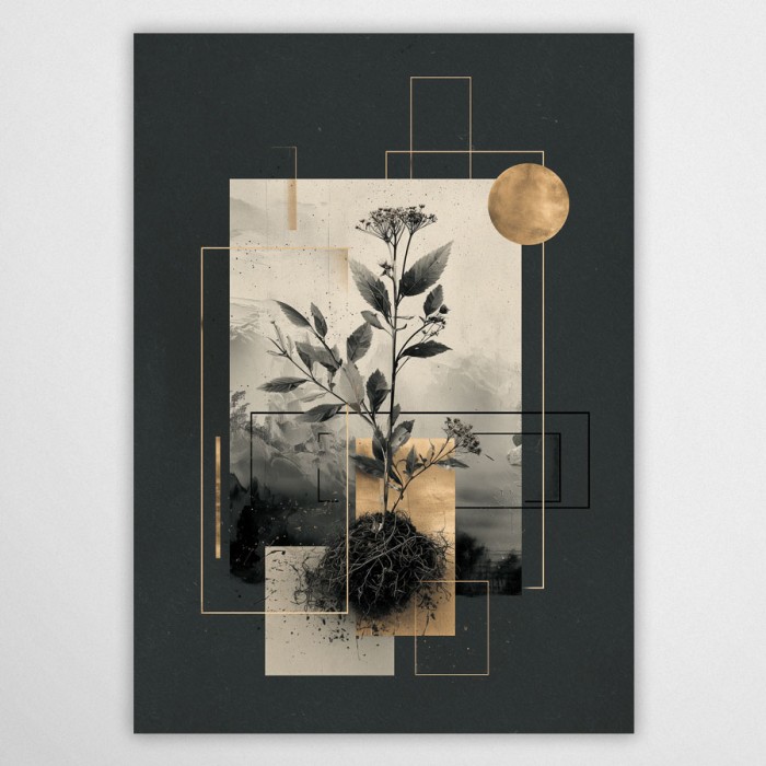 geometria natury I - plakat