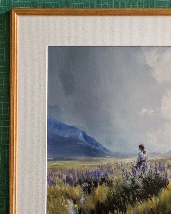 łubinowe wzgórze - plakat