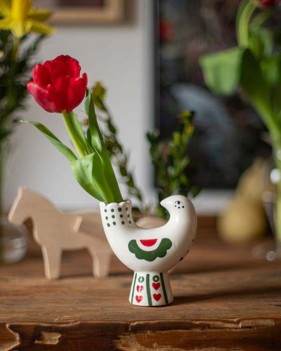 figurka ptaszka II - wazonik