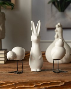 ceramiczne ptaszki - komplet