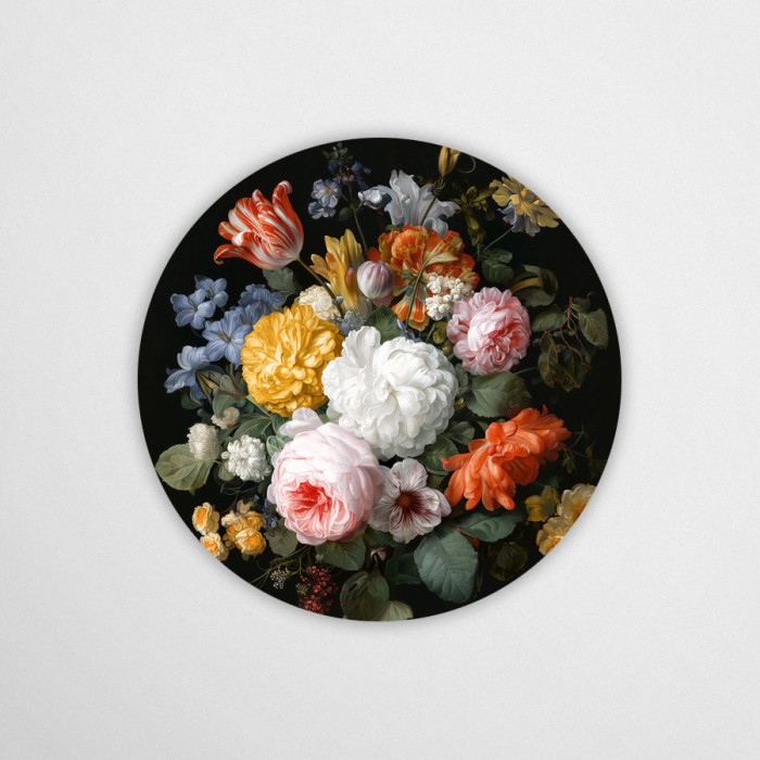 kwiaty - dekoracja ścienna