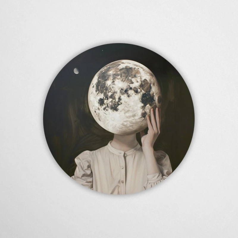 mrs Moon - dekoracja ścienna