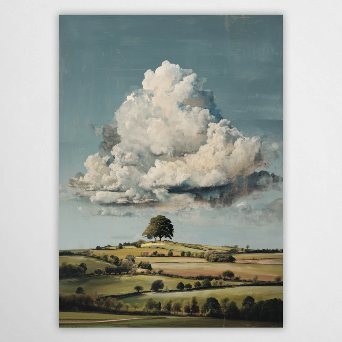 korona chmur - plakat
