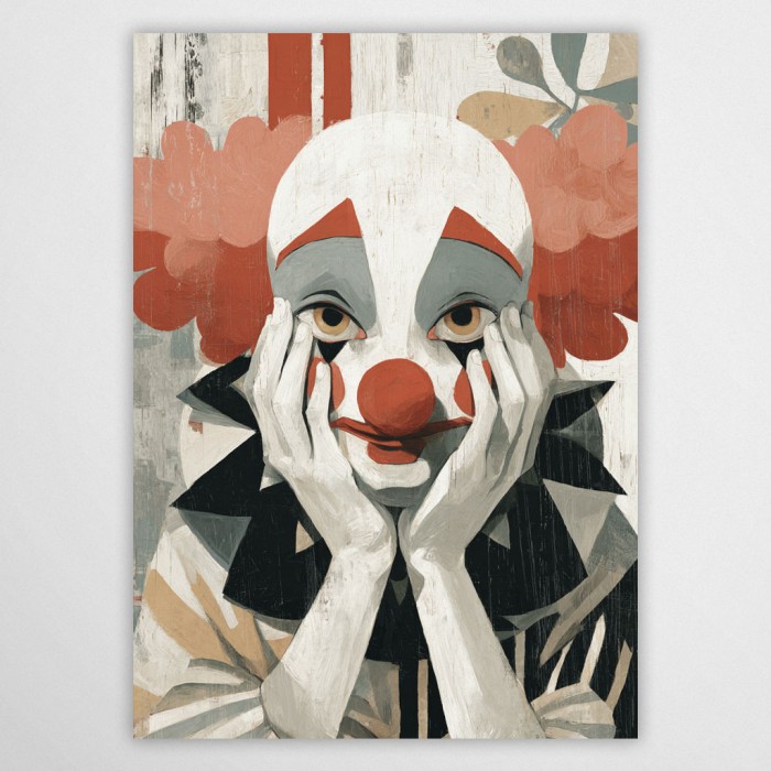 Klaun - plakat