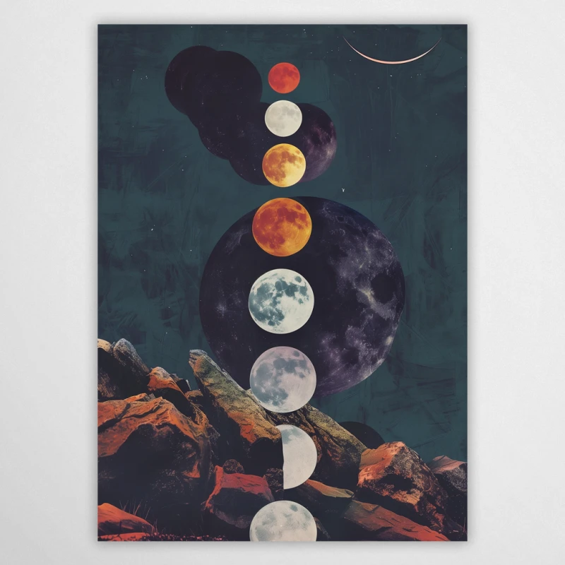 kosmiczna harmonia - plakat